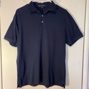 Robert Barakett Cotton Blend Short Sleeve Navy Polo Shirt Men’s Size M